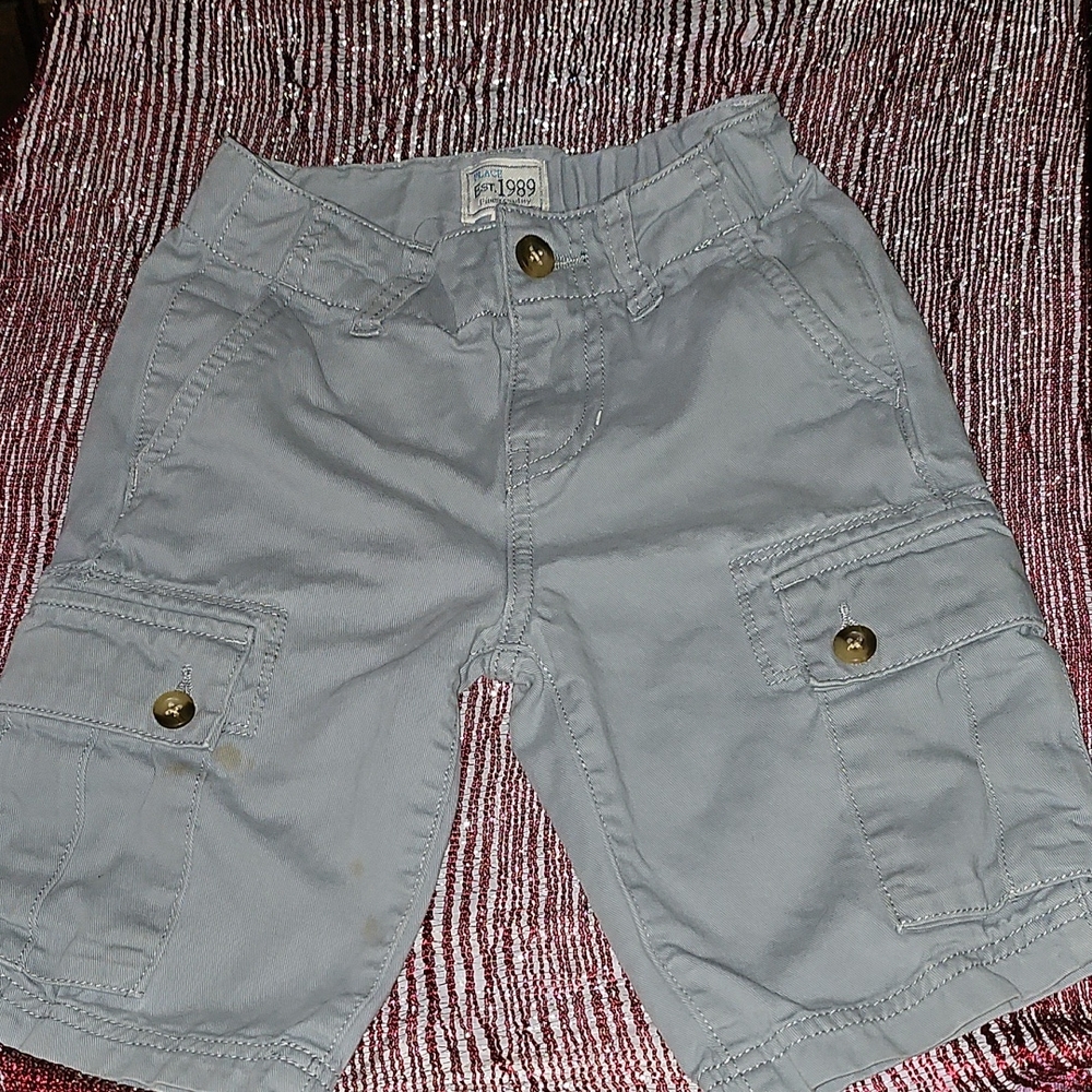 GUC Youth Place Light Gray Cargo Shorts